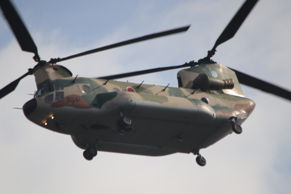 航空自衛隊 Kawasaki CH-47J Chinook 57-4494 入間飛行場 航空