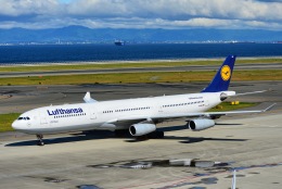 メルシーボクーさんが、中部国際空港で撮影したルフトハンザドイツ航空 A340-313Xの航空フォト（飛行機 写真・画像）
