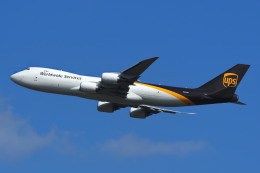 たあ✈さんが、成田国際空港で撮影したUPS航空 747-8Fの航空フォト（飛行機 写真・画像）