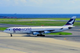 キャセイパシフィック航空 A340-300 Amazon | シュコー Schuco Aviation A340-300 キャセイ