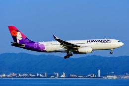 メルシーボクーさんが、関西国際空港で撮影したハワイアン航空 A330-243の航空フォト（飛行機 写真・画像）