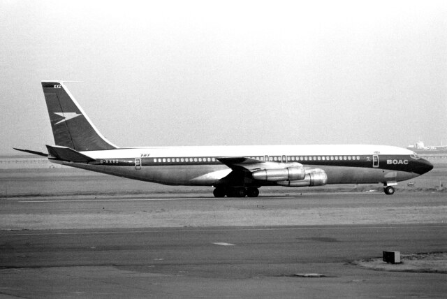 BOAC ボーイング707-400 航空フォト(飛行機 写真・画像