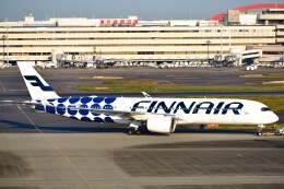 現地の人？さんが、羽田空港で撮影したフィンエアー A350-941の航空フォト（飛行機 写真・画像）