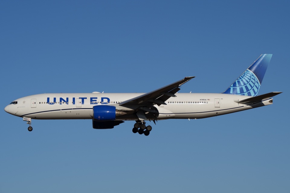 ユナイテッド航空 ボーイング777 モデル ユナイテッド航空 Boeing 777-200 N785UA 成田国際空港 航空