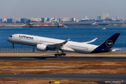 pan_kumaさんが、羽田空港で撮影したルフトハンザドイツ航空 A350-941の航空フォト（飛行機 写真・画像）