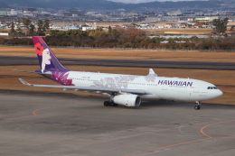 山形銀つばさんが、仙台空港で撮影したハワイアン航空 A330-243の航空フォト（飛行機 写真・画像）