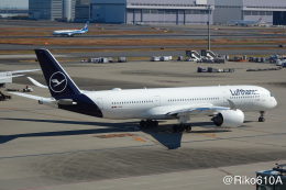 Riko610Aさんが、羽田空港で撮影したルフトハンザドイツ航空 A350-941の航空フォト（飛行機 写真・画像）