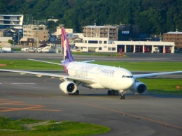Shiro_339さんが、福岡空港で撮影したハワイアン航空 A330-243の航空フォト（飛行機 写真・画像）
