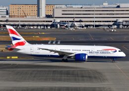 じーく。さんが、羽田空港で撮影したブリティッシュ・エアウェイズ 787-8 Dreamlinerの航空フォト（飛行機 写真・画像）