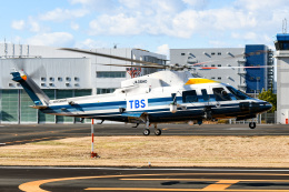 DAUPHINさんが、東京ヘリポートで撮影した朝日航洋 S-76Cの航空フォト（飛行機 写真・画像）