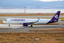 航空フォト：B-KKI 香港エクスプレス A321neo