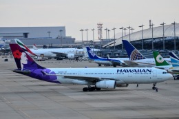 メルシーボクーさんが、関西国際空港で撮影したハワイアン航空 A330-243の航空フォト（飛行機 写真・画像）