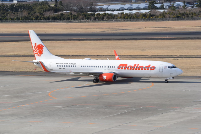 kumagorouさんが、仙台空港で撮影したマリンド・エア 737-9GP/ERの航空フォト（飛行機 写真・画像）