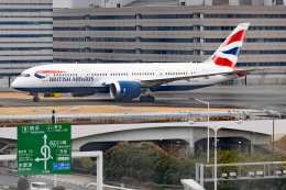 SHARP FUKUDAさんが、羽田空港で撮影したブリティッシュ・エアウェイズ 787-8 Dreamlinerの航空フォト（飛行機 写真・画像）