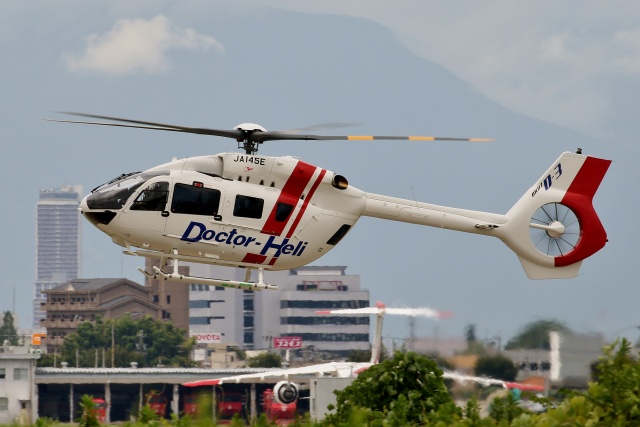 機体記号 : JA145E (セントラルヘリコプターサービス) 航空機体