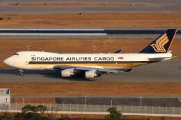 たみぃさんが、香港国際空港で撮影したシンガポール航空 747-412F/SCDの航空フォト（飛行機 写真・画像）