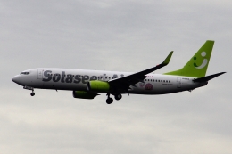 おむらんちゃん号」特別塗装機 ソラシド エア (737-800 | JA806X