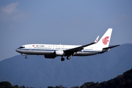 notregretさんが、福岡空港で撮影した中国国際航空 737-89Lの航空フォト（飛行機 写真・画像）