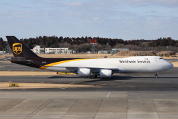 やまけんさんが、成田国際空港で撮影したUPS航空 747-8Fの航空フォト（飛行機 写真・画像）