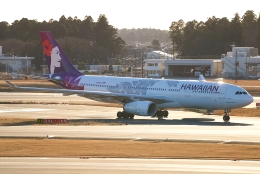 SFJ_capさんが、成田国際空港で撮影したハワイアン航空 A330-243の航空フォト（飛行機 写真・画像）