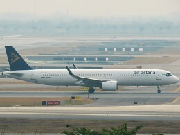 Kiyo.Hさんが、スワンナプーム国際空港で撮影したエア・アスタナ A321-271NXの航空フォト（飛行機 写真・画像）