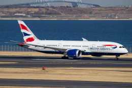 サカナビーフさんが、羽田空港で撮影したブリティッシュ・エアウェイズ 787-8 Dreamlinerの航空フォト（飛行機 写真・画像）