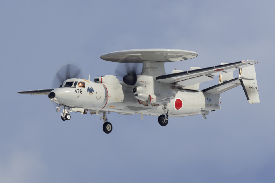 航空自衛隊 Northrop Grumman E-2 Hawkeye 41-3478 三沢飛行場