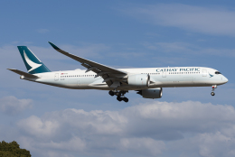 D-AWTRさんが、福岡空港で撮影したキャセイパシフィック航空 A350-941の航空フォト（飛行機 写真・画像）