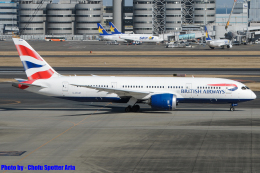 Chofu Spotter Ariaさんが、羽田空港で撮影したブリティッシュ・エアウェイズ 787-8 Dreamlinerの航空フォト（飛行機 写真・画像）