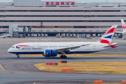 はなちゃんさんが、羽田空港で撮影したブリティッシュ・エアウェイズ 787-8 Dreamlinerの航空フォト（飛行機 写真・画像）