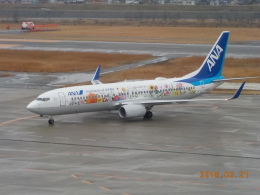残業さんが、富山空港で撮影した全日空 737-881の航空フォト（飛行機 写真・画像）