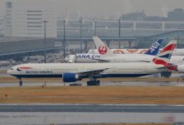 TA27さんが、羽田空港で撮影したブリティッシュ・エアウェイズ 777-336/ERの航空フォト（飛行機 写真・画像）
