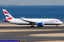 Chofu Spotter Ariaさんが、羽田空港で撮影したブリティッシュ・エアウェイズ 787-8 Dreamlinerの航空フォト（飛行機 写真・画像）