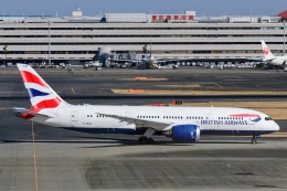 メルシーボクーさんが、羽田空港で撮影したブリティッシュ・エアウェイズ 787-8 Dreamlinerの航空フォト（飛行機 写真・画像）