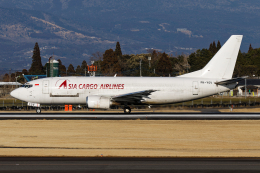 記録用さんが、鹿児島空港で撮影したアジア・カーゴ・エアライン 737-3G7(F)の航空フォト（飛行機 写真・画像）