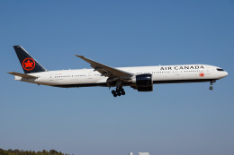 エア カナダ航空 B777-300 エア・カナダ Boeing 777-300 C-FIUL 成田国際空港 航空フォト