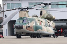 航空フォト：47-4490 航空自衛隊 CH-47J Chinook