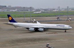 航空フォト：D-AIHB ルフトハンザドイツ航空 A340-600