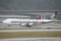 これもさんが、香港国際空港で撮影したシンガポール航空 747-412F/SCDの航空フォト（飛行機 写真・画像）