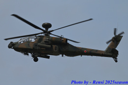 Renkonさんが、目達原駐屯地で撮影した陸上自衛隊 AH-64Dの航空フォト（飛行機 写真・画像）