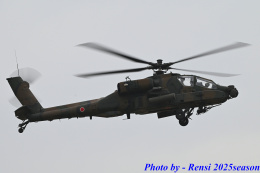 Renkonさんが、目達原駐屯地で撮影した陸上自衛隊 AH-64Dの航空フォト（飛行機 写真・画像）