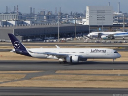ピーさんが、羽田空港で撮影したルフトハンザドイツ航空 A350-941の航空フォト（飛行機 写真・画像）