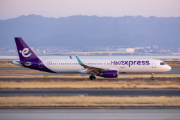 航空フォト：B-LEH 香港エクスプレス A321