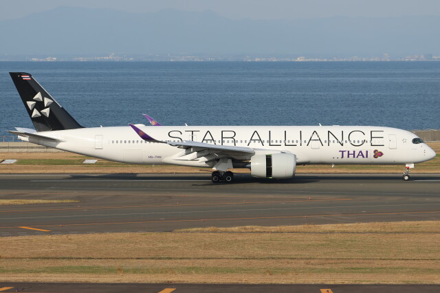 航空フォト：HS-THU タイ国際航空 A350-900