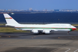 JJ✈さんが、羽田空港で撮影したオマーン・ロイヤル・フライト 747-430の航空フォト（飛行機 写真・画像）