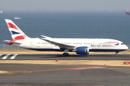 セブンさんが、羽田空港で撮影したブリティッシュ・エアウェイズ 787-8 Dreamlinerの航空フォト（飛行機 写真・画像）
