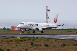 にくまんむっくさんが、奄美空港で撮影したジェイエア ERJ-170-100 (ERJ-170STD)の航空フォト（飛行機 写真・画像）