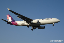 Riko610Aさんが、福岡空港で撮影したハワイアン航空 A330-243の航空フォト（飛行機 写真・画像）