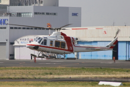prius737さんが、東京ヘリポートで撮影した朝日航洋 412EPの航空フォト（飛行機 写真・画像）