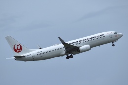 ゆーれすさんが、那覇空港で撮影した日本トランスオーシャン航空 737-8Q3の航空フォト（飛行機 写真・画像）